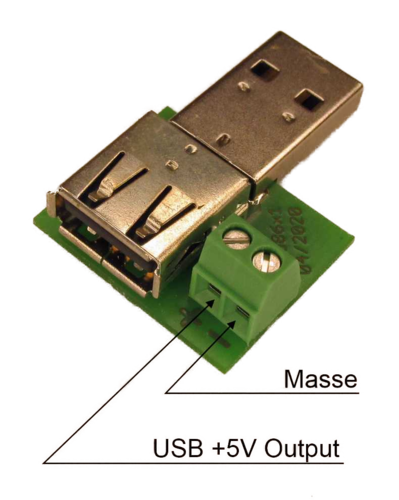 FS-0024-A USB-Adapter + Power
